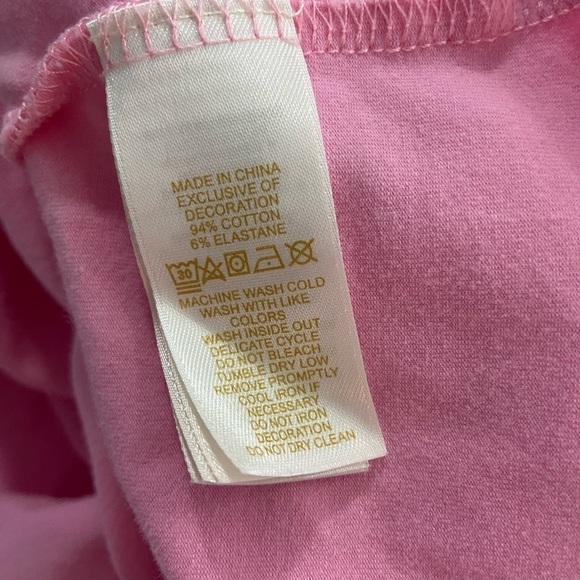 Kate Spade Girls Bubblegum Pink Embroidered Rose Dress - Picture 11 of 11